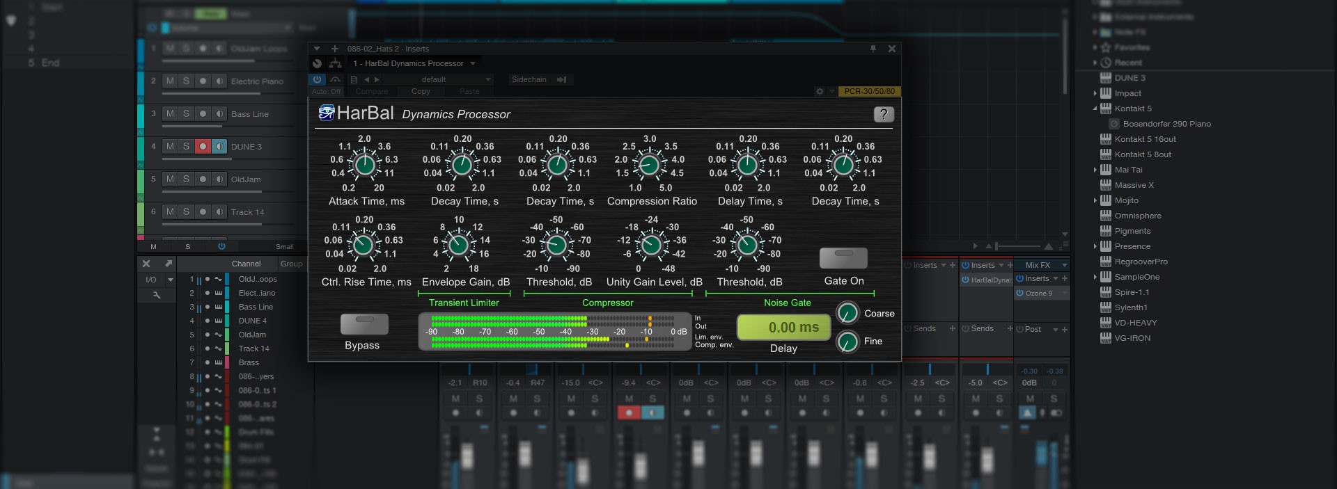 Frequency Chart – Har-Bal  The Scientific Audio Mastering Solution